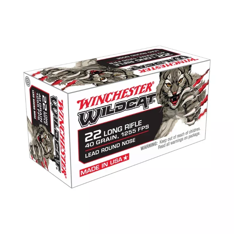 WINCHESTER WILDCAT 22LR AMMO 40GR 50PK