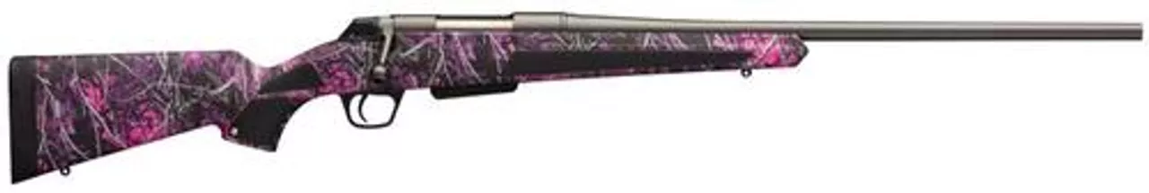Winchester XPR Compact Bolt 243 Win 20″ Barrel, Synthetic Muddy Girl, 3rd