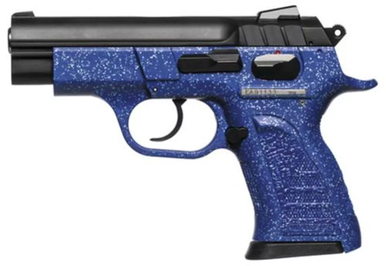 Witness Pavona By Tanfoglio 9mm 3.6″ Barrel Sapphire Polymer Frame, Silver Flecks 13rd Mag