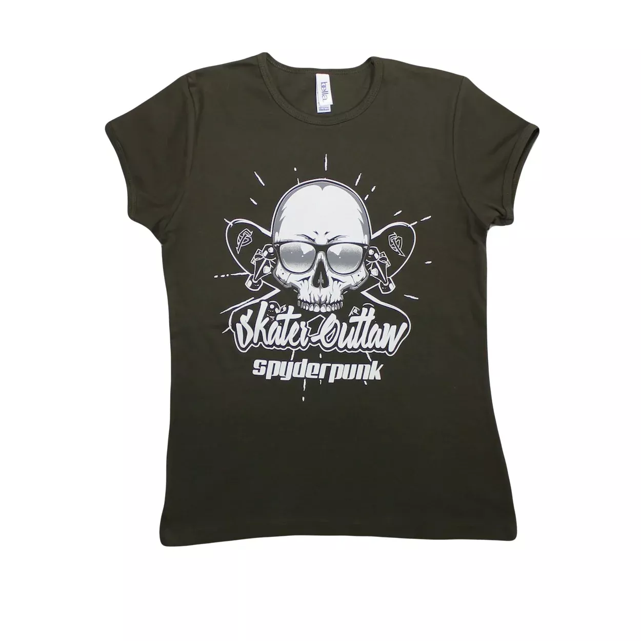 Women's Spyderpunk Skater Outlaw Fitted Tee