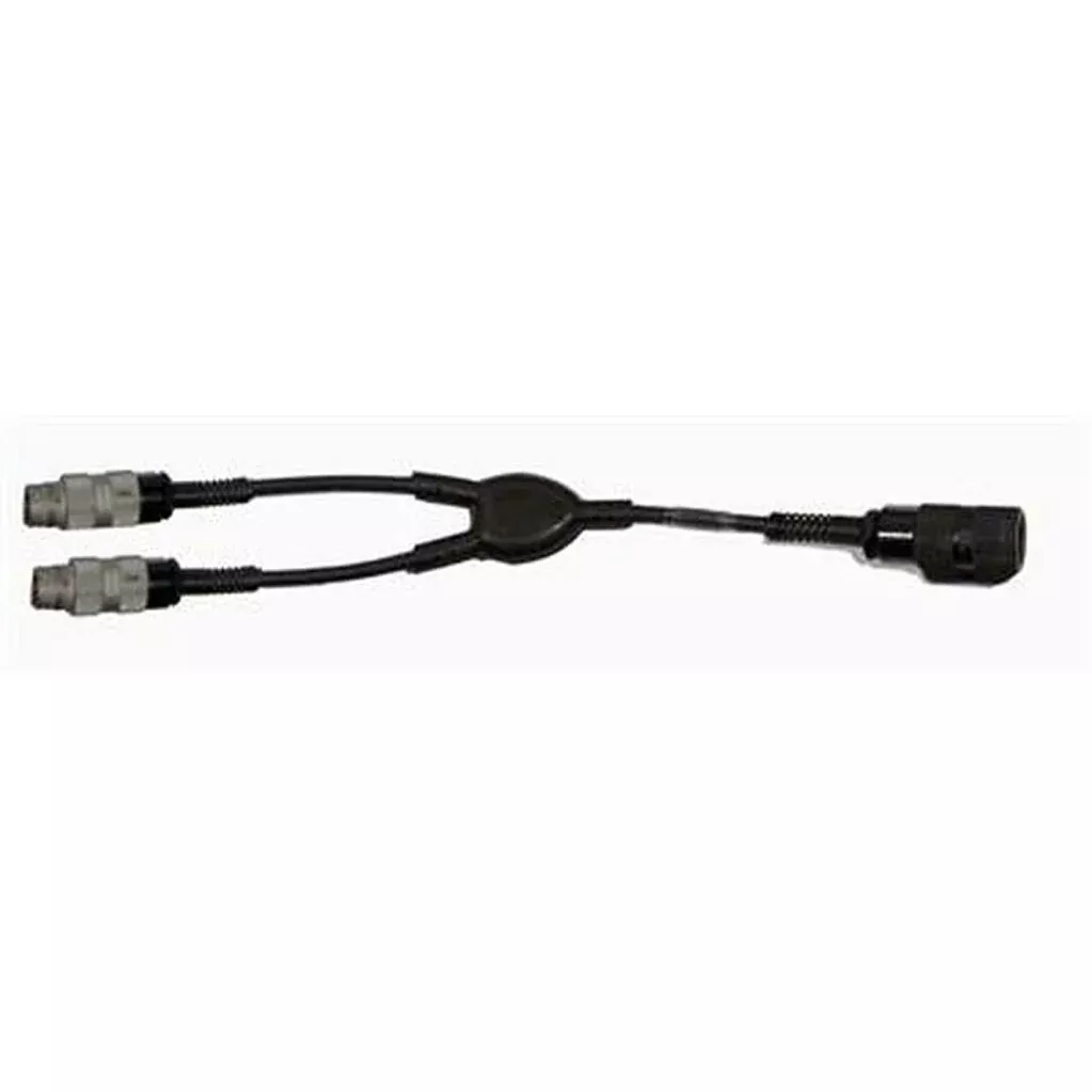 Y Cable Interface Sharing 2 MBITR Female 1 MBITR Male (Military PRC Radio Interface Splitter)