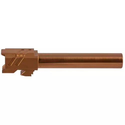 ZEV BBL17PROBRZ Pro Match9mm Luger compatible with Glock 17 Gen 1-4 Bronze