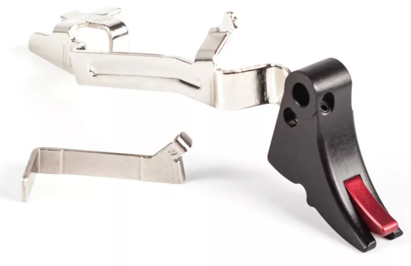 Zev Technologies Fulcrum Adjustable Trigger Upgrade Bar Kit, Small, BLK/RED – FUL-ADJ-BAR-SM-B-R